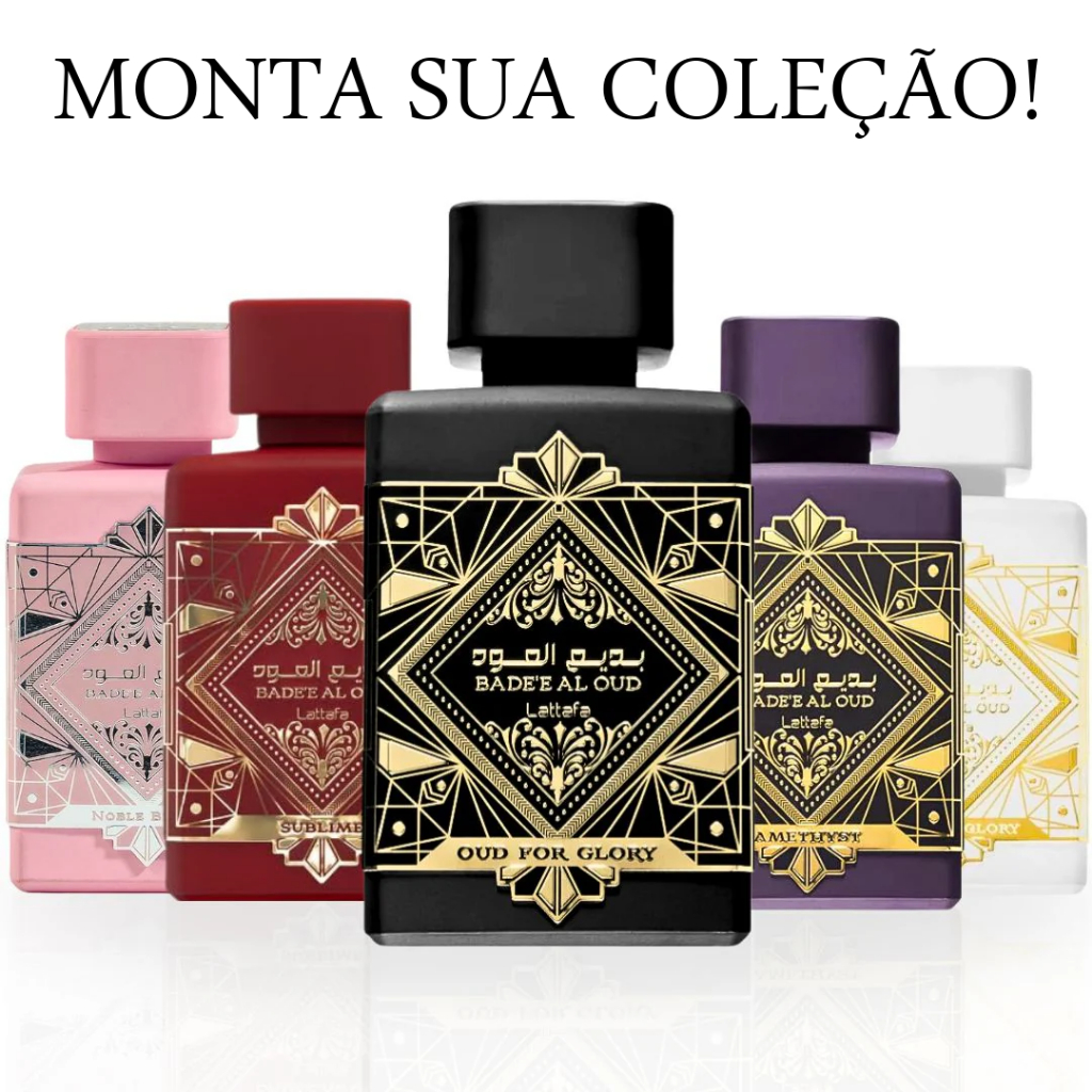 Perfume Original Bade Al Oud Lattafa Eau de parfum 100ml - Amethyst - Oud For Glory - Honor & Glory - Sublime