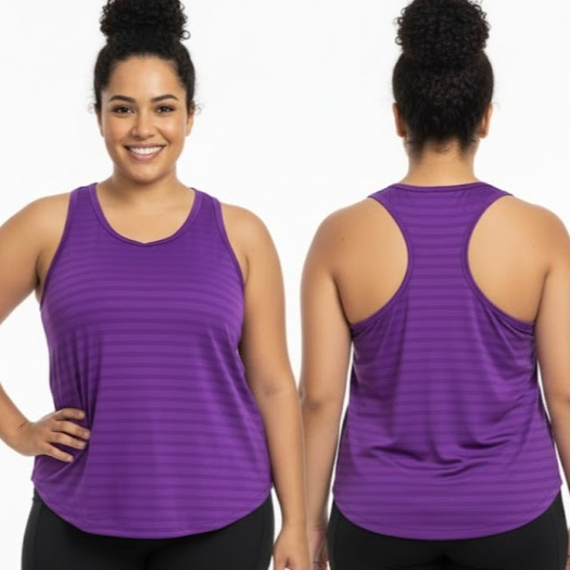 Regata Feminina para Academia/Treino Premium Fit PLUS SIZE em Oferta na Shopee