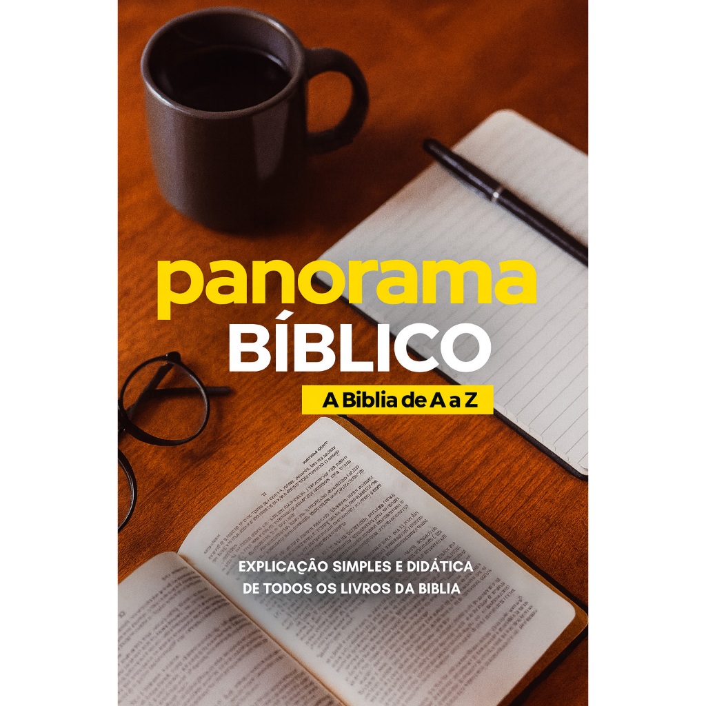 Mapa Panorama Bíblico de Estudo Completo 200 páginas Gênesis a Apocalipse A a Z - Apostila A4 /Enc. em Oferta na Shopee