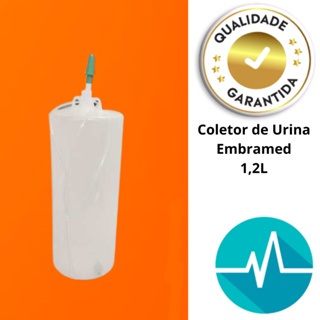 Coletor de Urina Embramed 1200 ml – Segurança, Praticidade e Precisão no Seu Cuidado em Oferta na Shopee