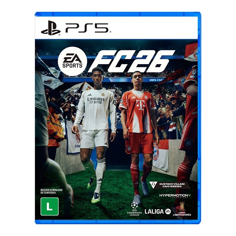 Jogo EA Sports FC26 Standard Edition Playstation 5 Mídia Física em Oferta na Shopee