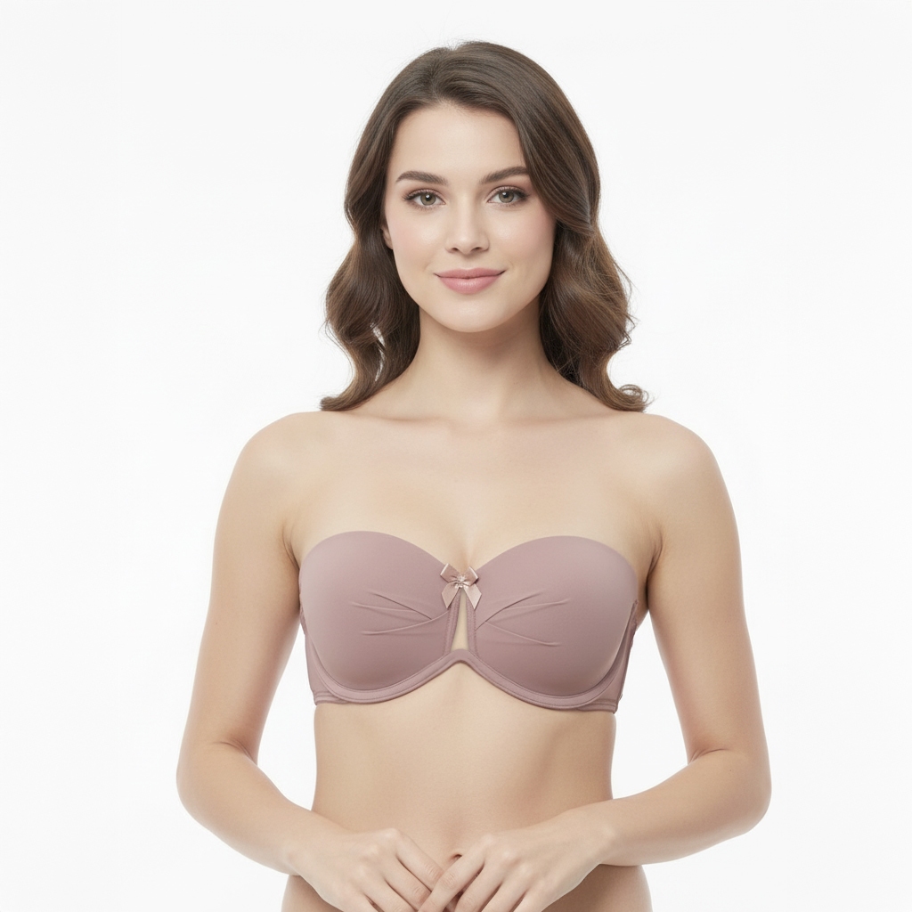 Sutiã Tomara Que Caia Bojo Aro Sustentação Sem Alças Alças Removíveis Poliamida Premium em Oferta na Shopee
