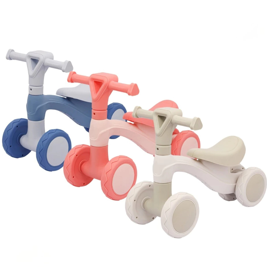 Bicicleta Andador de Equilíbrio sem Pedal com 4 Rodas Balance Bicicletinha Quadriciclo de Passeio em Oferta na Shopee