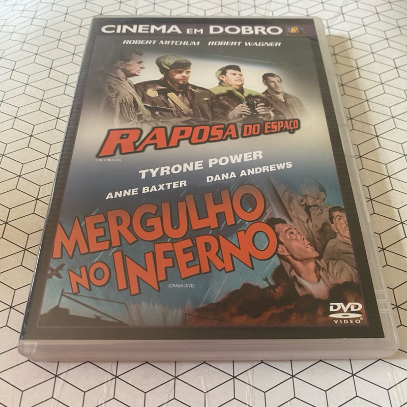 Dvd original cinema em dobro (Raposa do espaço e Mergulho no inferno)