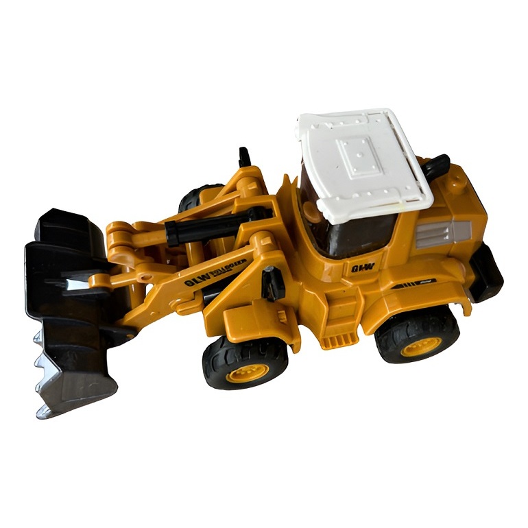 Escavadeira Miniatura Trator Máquina Obra Brinquedo Coleção