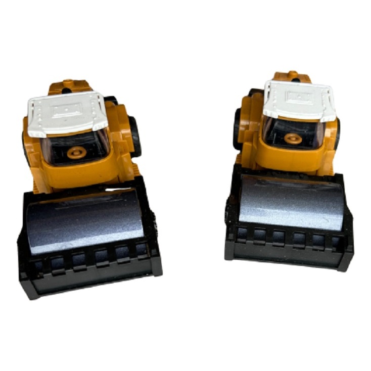 Miniatura Trator / Caminhão Rolo Compressor Máquina Obra Brinquedo