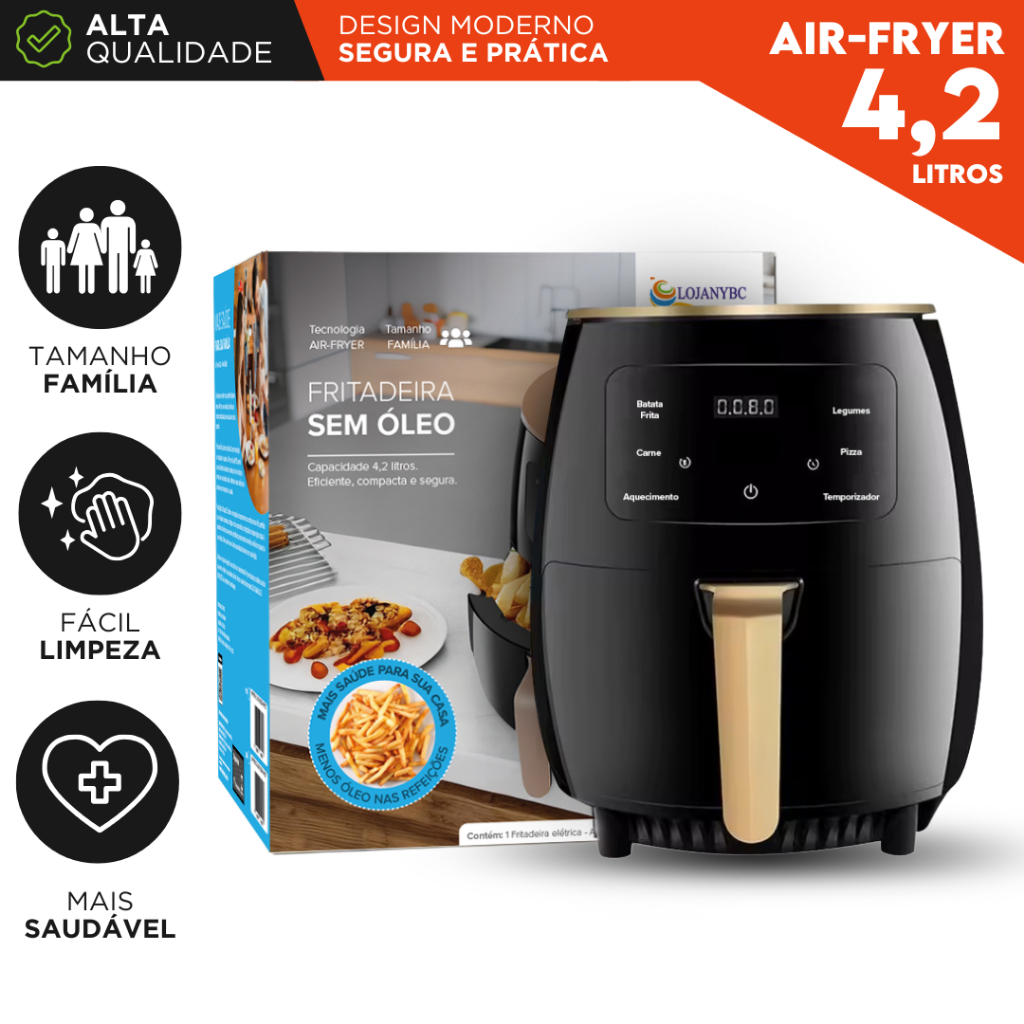 Air Fryer Timer Digital: Onde Comprar | BuscaProdutos