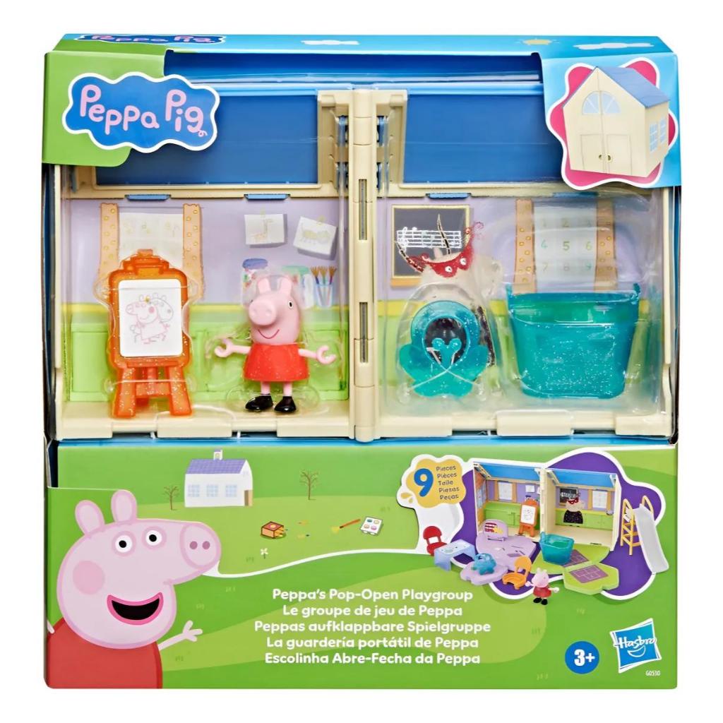 Playset Peppa Pig Escolinha Abre E Fecha Hasbro G0530 em Oferta na Shopee