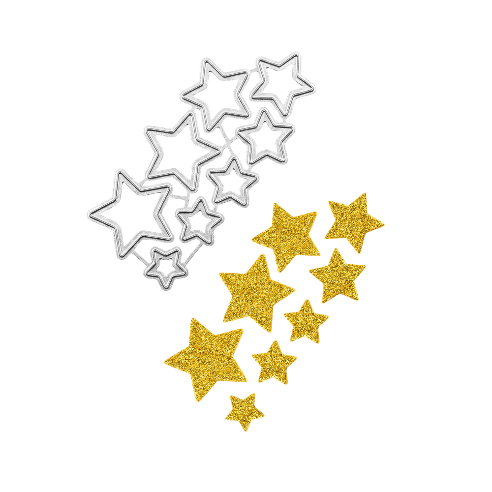 Faca de Corte e Relevo Scrapbook Faquinha Estrelinhas Estrela Constelação em Oferta na Shopee