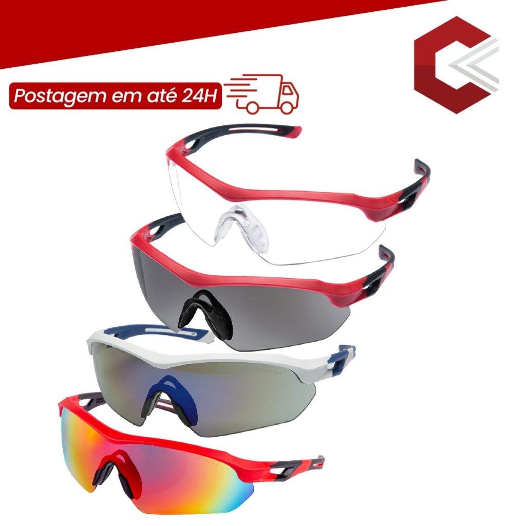 Óculos De Segurança Trabalho Esporte E Lazer Steelflex Florence - CA 40904