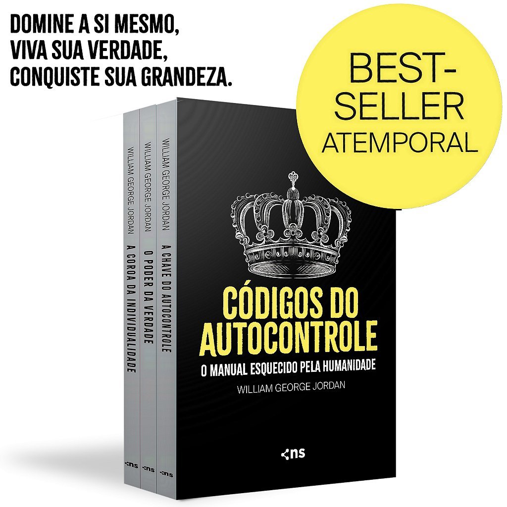 Box Códigos Do Autocontrole - O Manual Esquecido Pela Humanidade William George Jordan