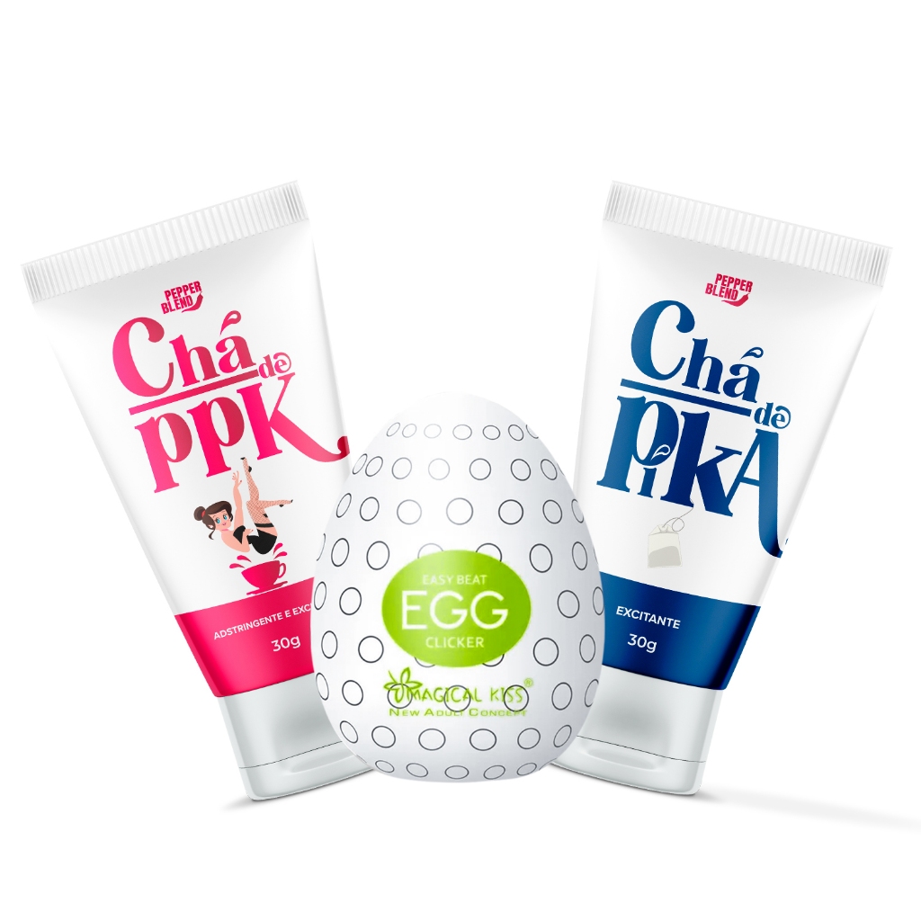 Kit Sex Shop Produtos Para Casal de Namorados Egg Masturbador Gel Retarda e Adstrigente Feminino