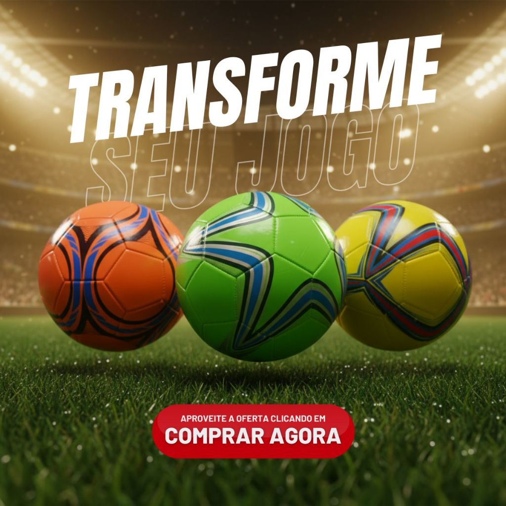 Bola de Futebol Oficial de Campo Esportiva Sintética Tamanho 5 Equipamentos de Futebol para Campeonatos