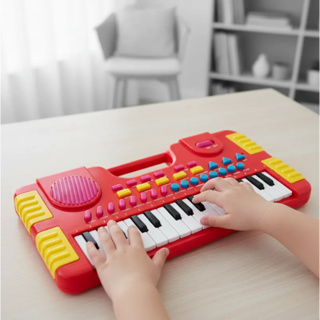 Teclado Piano Musical Com 8 Sons Grava Ritmos Diferentes E 31 Teclas Brinquedo Infantil Guedes em Oferta na Shopee