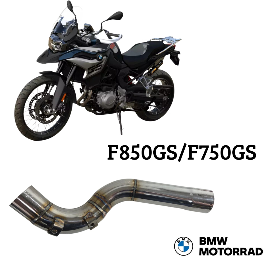 Linkpipe Bmw F850 F750 Adv 2019 A 2024 Elimina O Catalisador/Marmita