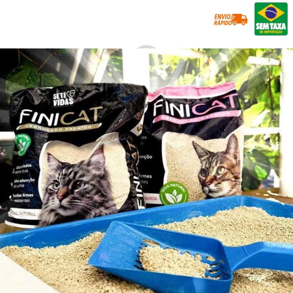 Kit Fardo 5 Pacotes de Areia Sanitária Extra Fina 4Kg Forma Torrões Alta Absorção Granulado Anti Odores em Oferta na Shopee