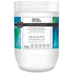 Gel Redutor para o Corpo Dagua Natural Mentol Cânfora Nano Cafeína 750g Redução de Medidas Celulite