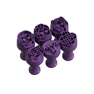 Carimbo para Brigadeiro e Doces - Lutadores do Kpop - Kit com 6 unidades em Oferta na Shopee