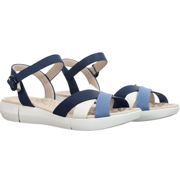 Sandália Feminina Modare Ortopédica Anabela Fivela UltraConforto Fascite Plantar Cores