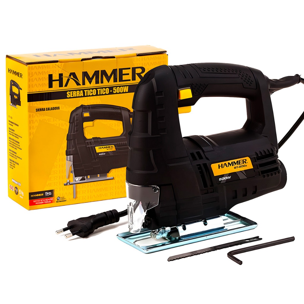 Serra Tico Tico Profissional Com Base 500w St-500 Leve Hammer em Oferta na Shopee