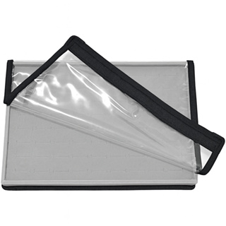 Bandeja Média 30 x 20 x 3 cm - para Anéis - Veludo Com Capa em Oferta na Shopee