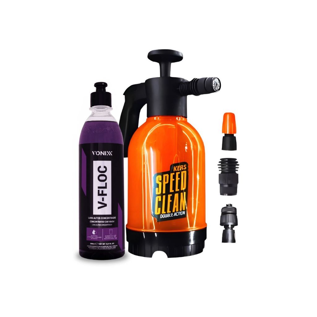 Snow Foam Manual Pulverizador Espuma 2l V-floc 500ml Vonixx