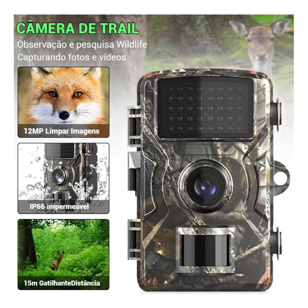 Câmera Trilha: Guia Completo e Onde Comprar | BuscaProdutos