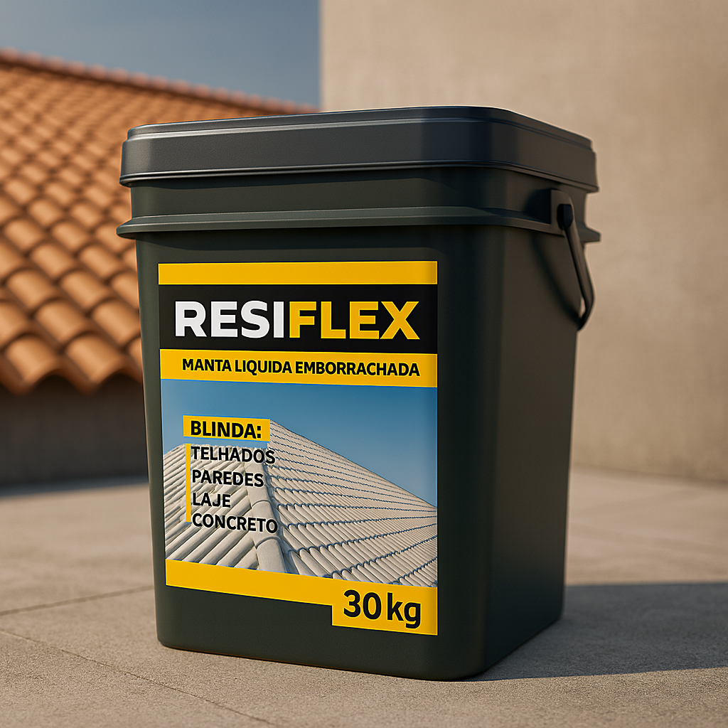 Borracha Líquida Impermeabilizante Térmico para Lajes, Coberturas e Estruturas de Concreto em Oferta na Shopee