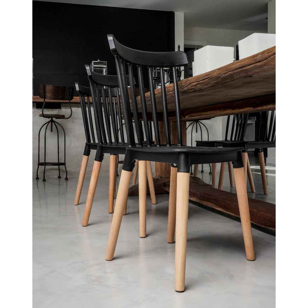 Kit 4 Cadeiras de Jantar Windsor Design
