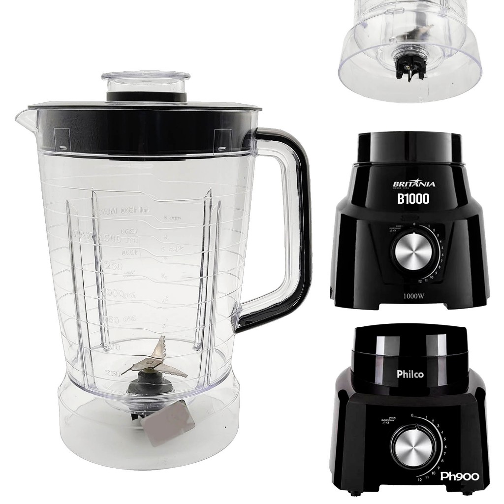 Copo Pra Liquidificador Philco Ph900 Britânia Sangel (1537)