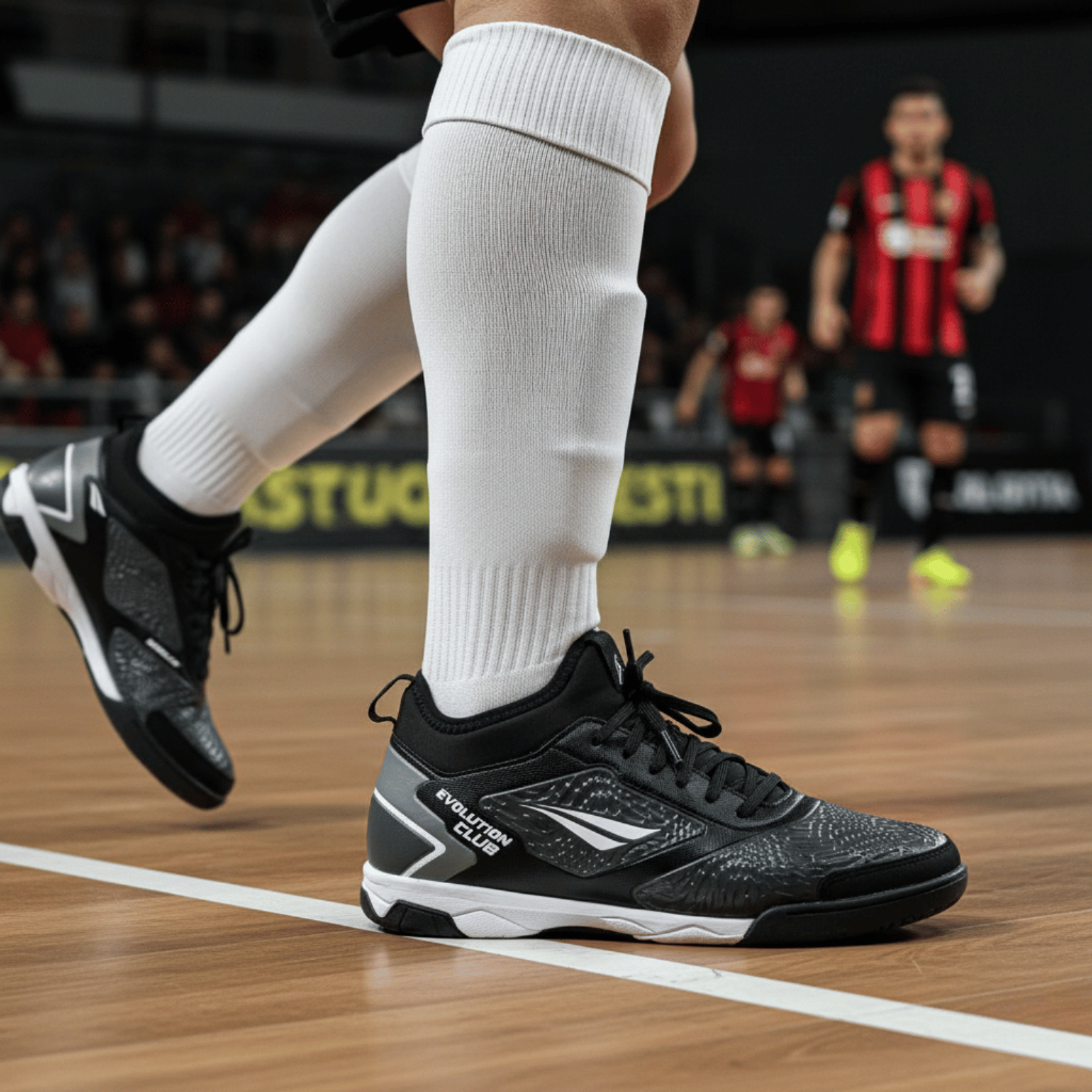 Chuteira Futsal Evolution Club Locker Y-1 Penalty Tênis Futebol de Quadra Lisa em Oferta na Shopee