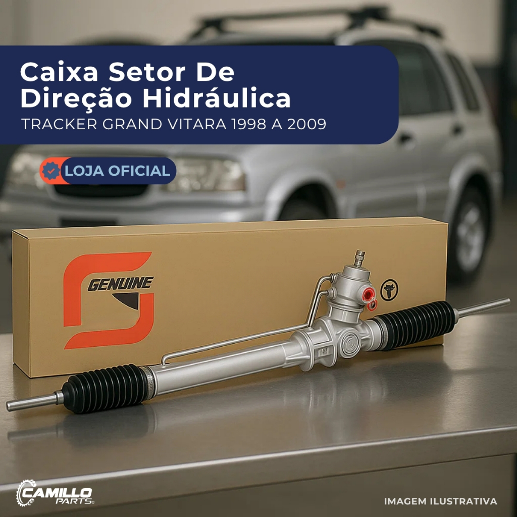 Caixa Direção Hidráulica Tracker e Grand Vitara 1998 2008 Compatível Original em Oferta na Shopee