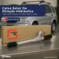 Caixa Direção Hidráulica Tracker e Grand Vitara 1998 2008 Compatível Original