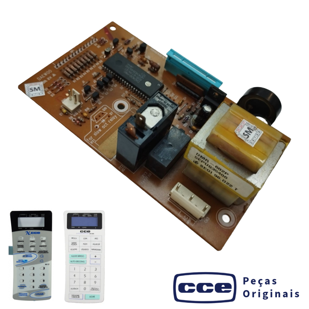Placa Microondas CCE M-17 MW-880 127v Original