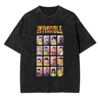 Blusa Unissex Invincible – Nova Coleção 2025, Qualidade Superior