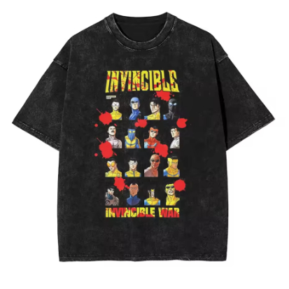 Camisa Invincible – TV Series 2025, Estilo Geek Moderno