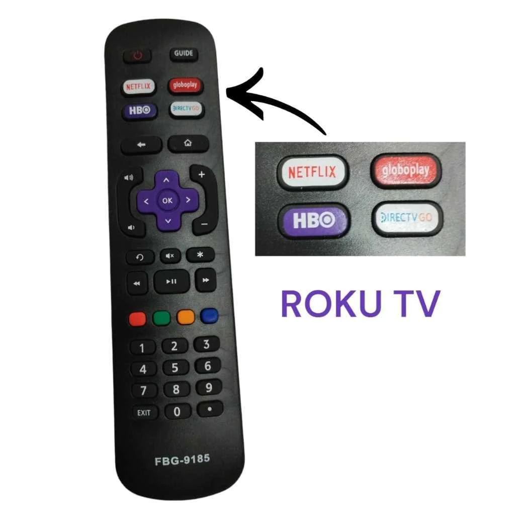 Controle Remoto tv Semp toshiba Roku LE-7358