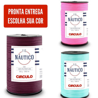 Fio Naútico 5mm 500g Cordao Polipropileno