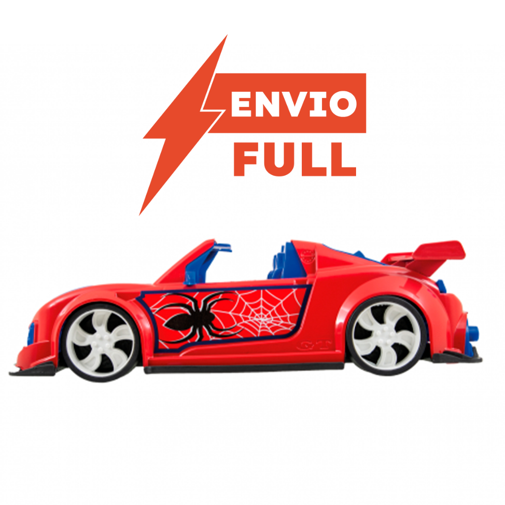 Carro Brinquedo Porsche Vermelho Conversível Herói Aranha Grande e Cheio de Detalhes - QUEEN SHOP em Oferta na Shopee