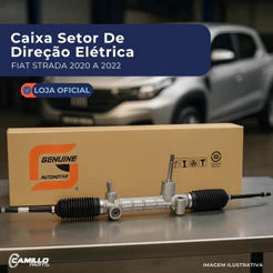 Caixa Setor Direção Elétrica Fiat Strada 1.3 1.4 2020 2022 Alta Qualidade