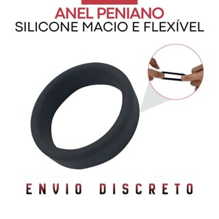 Anel Peniano Retarda Ejaculação Pênis Duro Liso Cook Ringn Sex Shop Anel Para Pênis  - Lovetoys em Oferta na Shopee