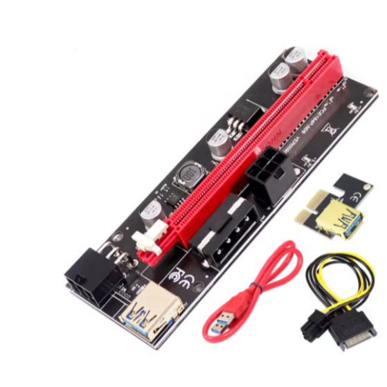Kit Extensor / Adaptador PCI-E Riser Card – Versão 009S