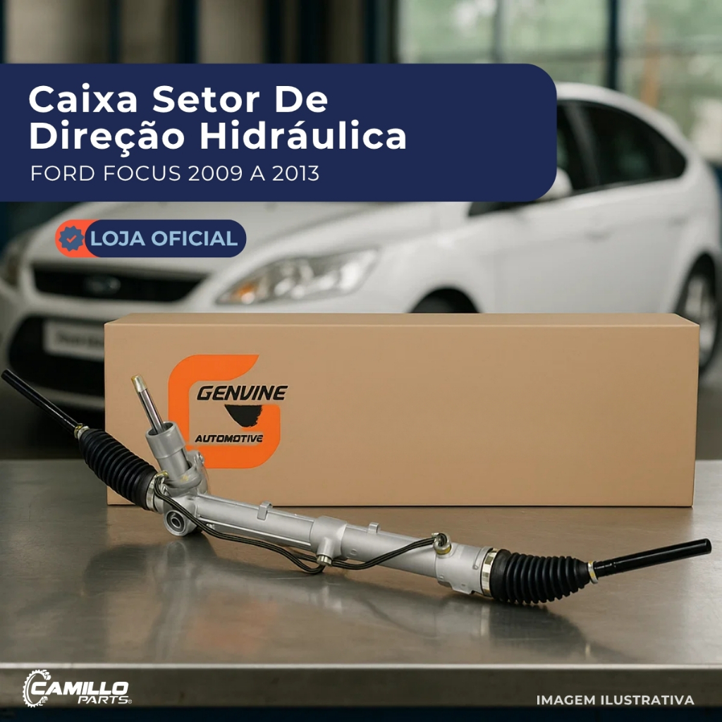 Setor Caixa Direção Hidráulica Ford Focus Volvo C30 C70 S40 V50 Produto Original em Oferta na Shopee