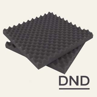 KIT 05 ESPUMAS ACUSTICAS ISOLAMENTO ACUSTICO CAIXA DE OVO ABSORÇÃO DE SOM STÚDIO SONORO ANTI CHAMA