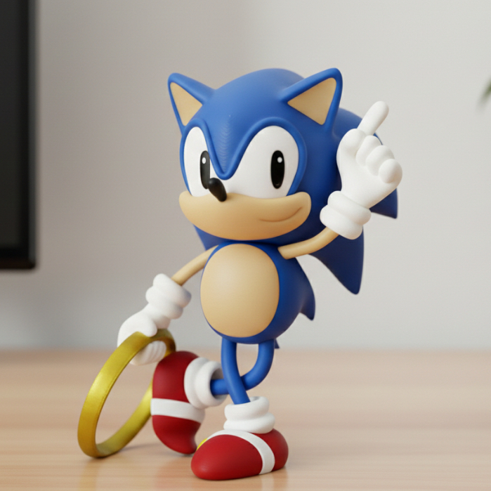 Sonic Action Figure Decorativo Gamer Alta Qualidade ENVIO IMEDIATO em Oferta na Shopee