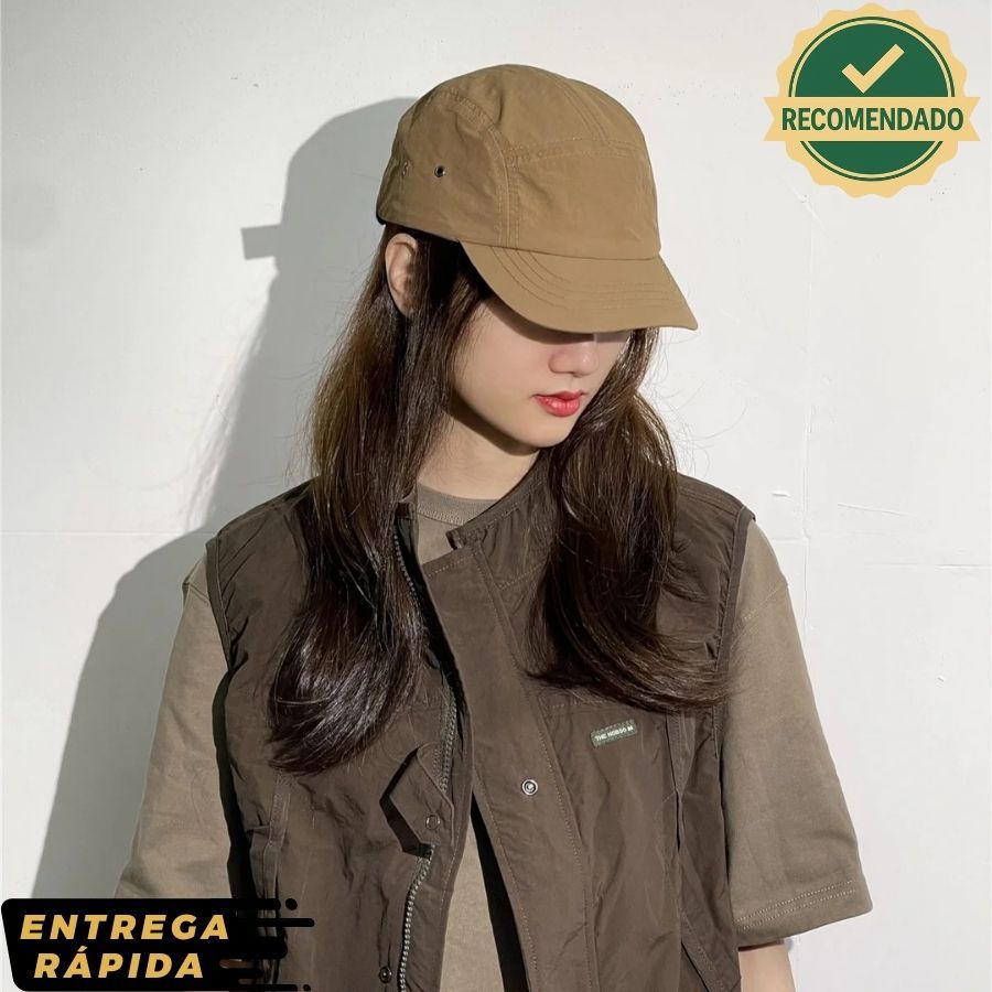 Boné Aba Curta Croogo Snapback 5 Painéis Street K-pop Unissex Ajustável Moda Asiática Envio Imediato em Oferta na Shopee