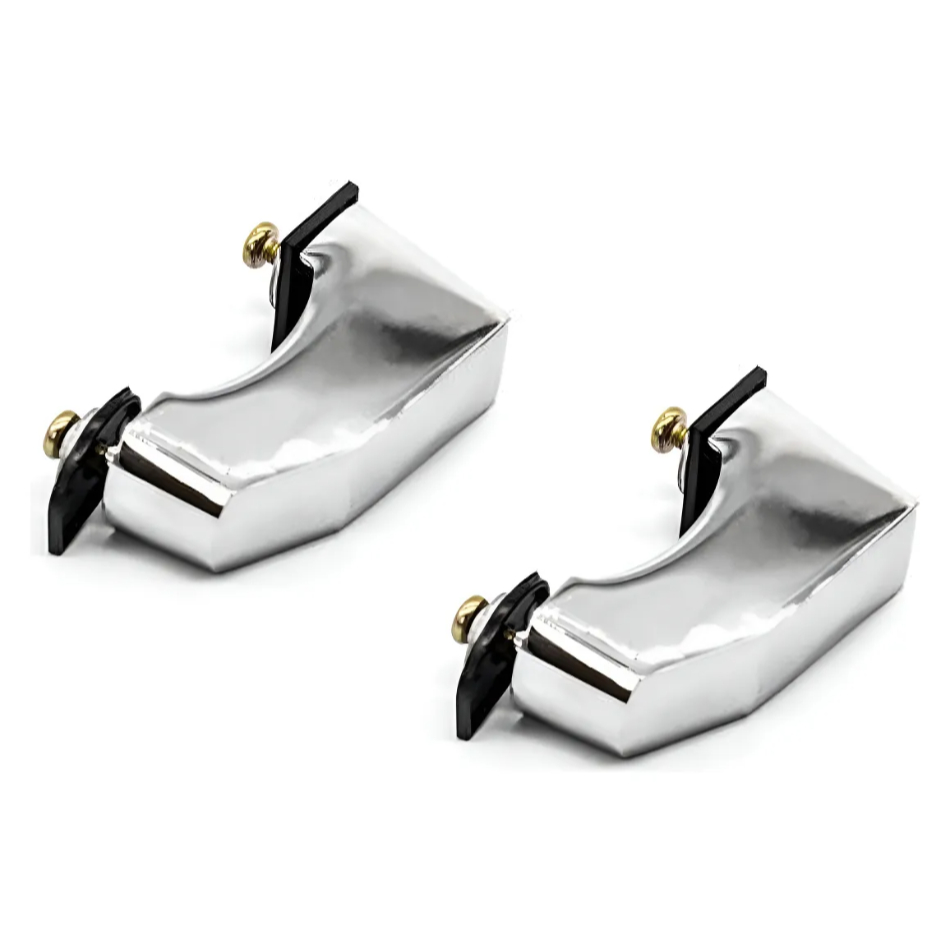 Canoa Para Bumbo Torelli Tcb25 - 2 Unidades Torelli Musical Prateado