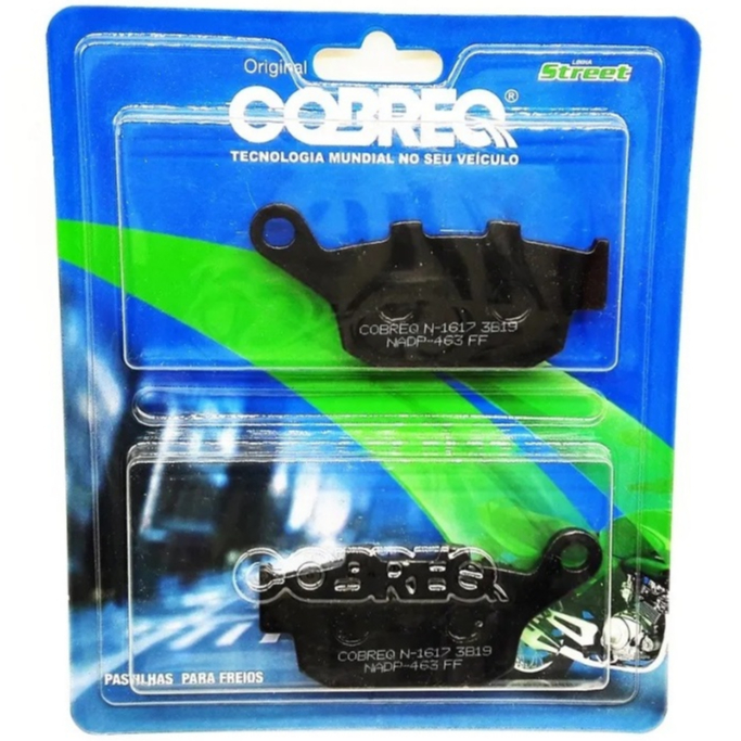 Pastilha Freio Cobreq Para Cb1000 Cbr1000rr Cbr600rr Vrf800