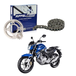 Kit Relação Tração Transmissão Katana Yes Intruder Gs 125 83 84 85 86 87 88 89 90 91 92 93 94 A 2017