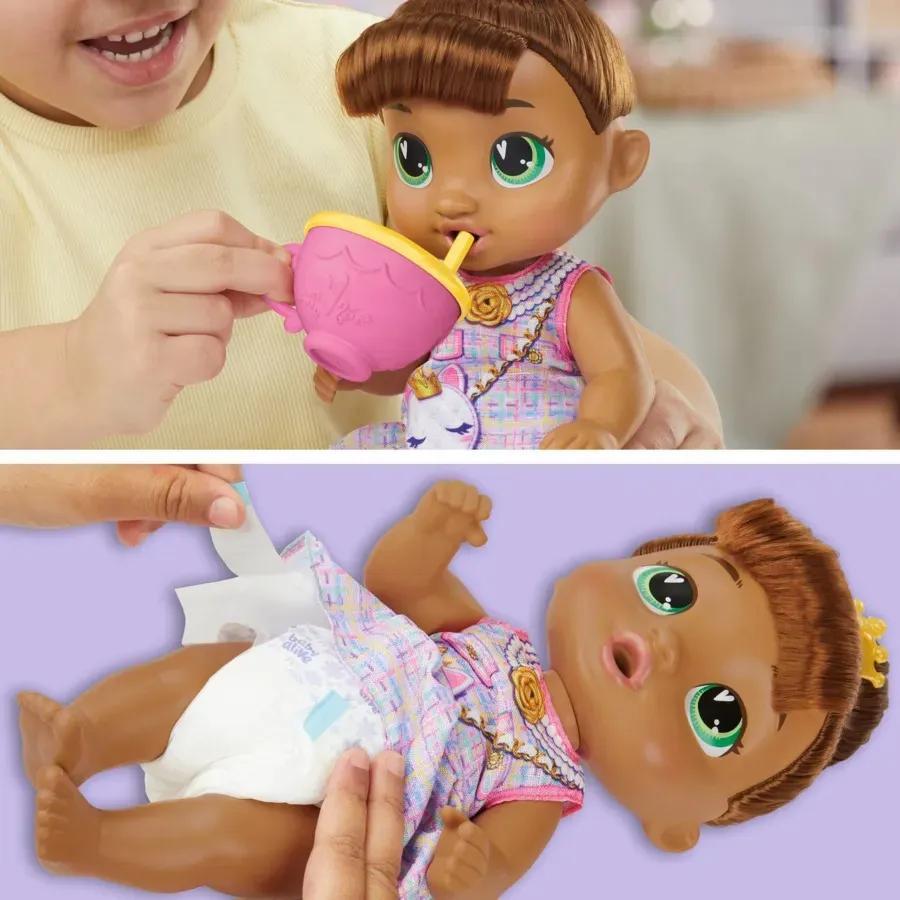 Detalhes do Boneca Baby Alive Festinha Do Chá Morena Hasbro G0609